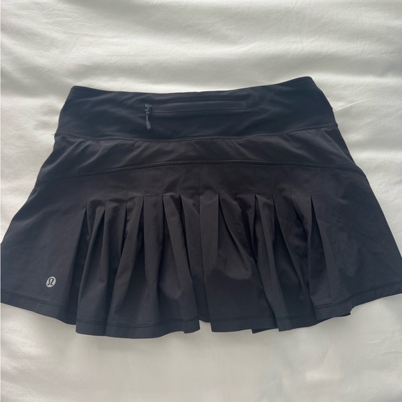 lululemon Black Mini Skort with Layered Hem - Picture 3 of 3